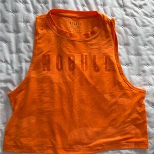 NOBULL camo orange muscle tank